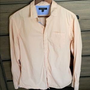 Banana Republic Men’s Button Down Orange Sz MED